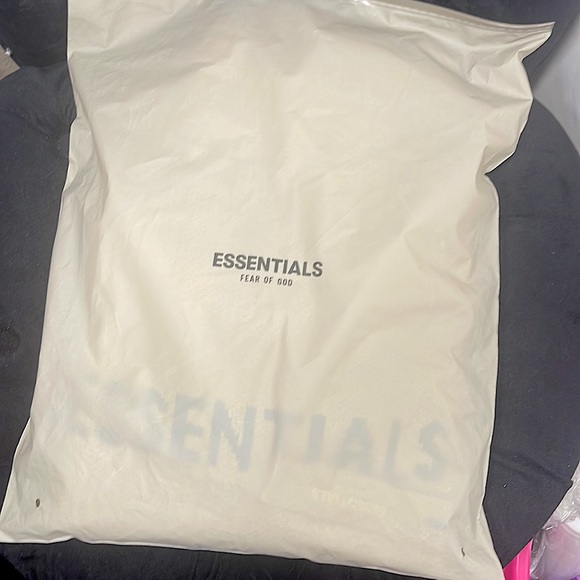 ESSENTIALS KNIT HOODIE SWEATER - Picture 4 of 5